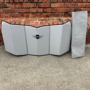 Mini Cooper Dashboard Windshield Sun Shade w/ Storage Bag OEM 82110146451